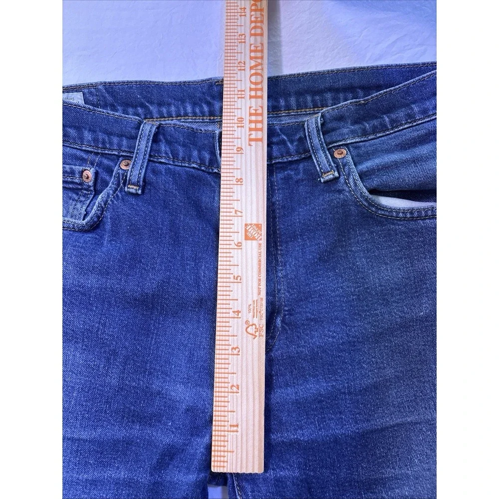 LEVI'S 502 Premium Big E Jeans Men's Regular Taper W33 L30 Denim